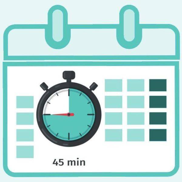 weekly 45 minute lessons